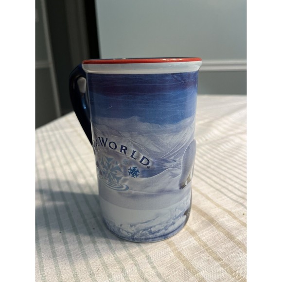 Ceramic Sea World Shamu Christmas Tree Coffee Tea Mug Cup - Picture 7 of 12